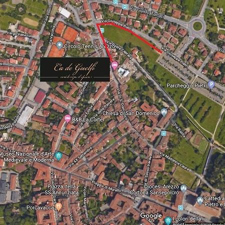 Ca De Guelfi Residenza D'Epoca Bed & Breakfast Арецо Екстериор снимка